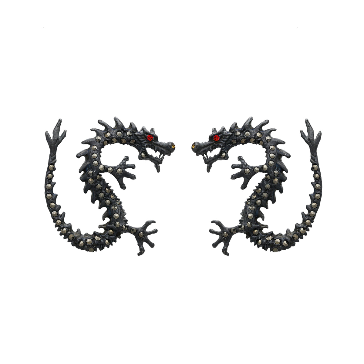Aretes Dragón RC Aretes de Joyería Regina Castillo