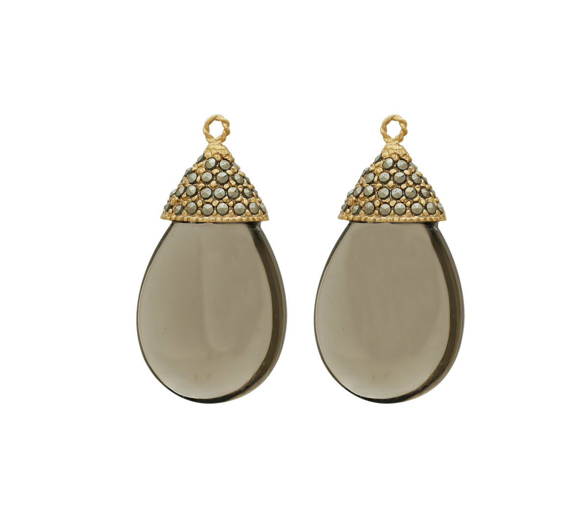 Drop Hatty Med gold Drops de Joyería Regina Castillo