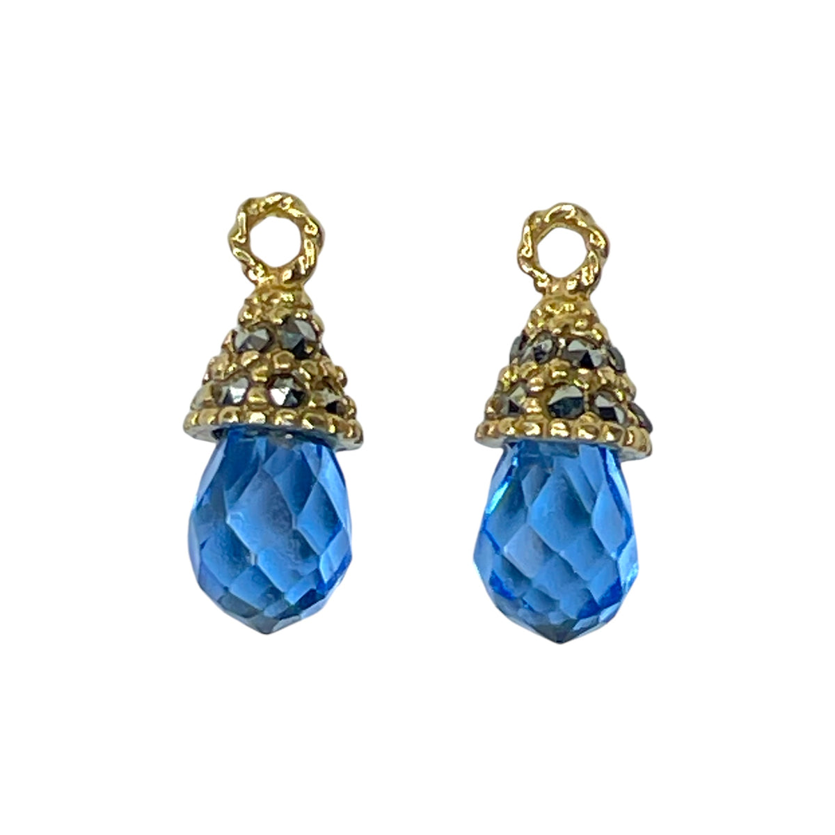 DROP BRIOLETTE GOLD Drops de Joyería Regina Castillo