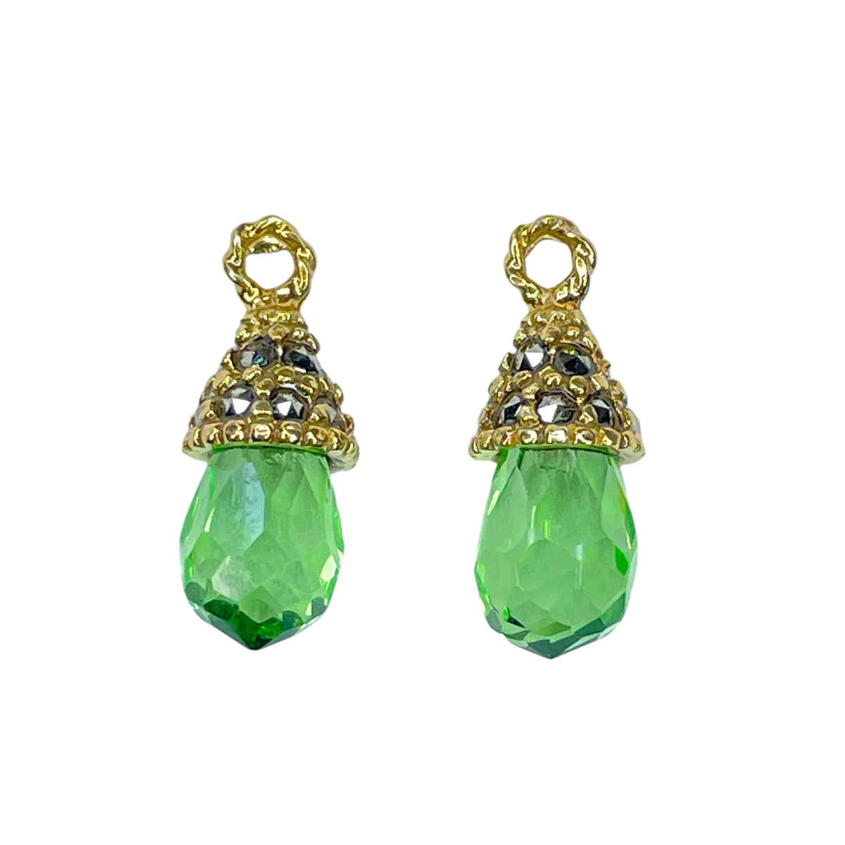 DROP BRIOLETTE GOLD Drops de Joyería Regina Castillo