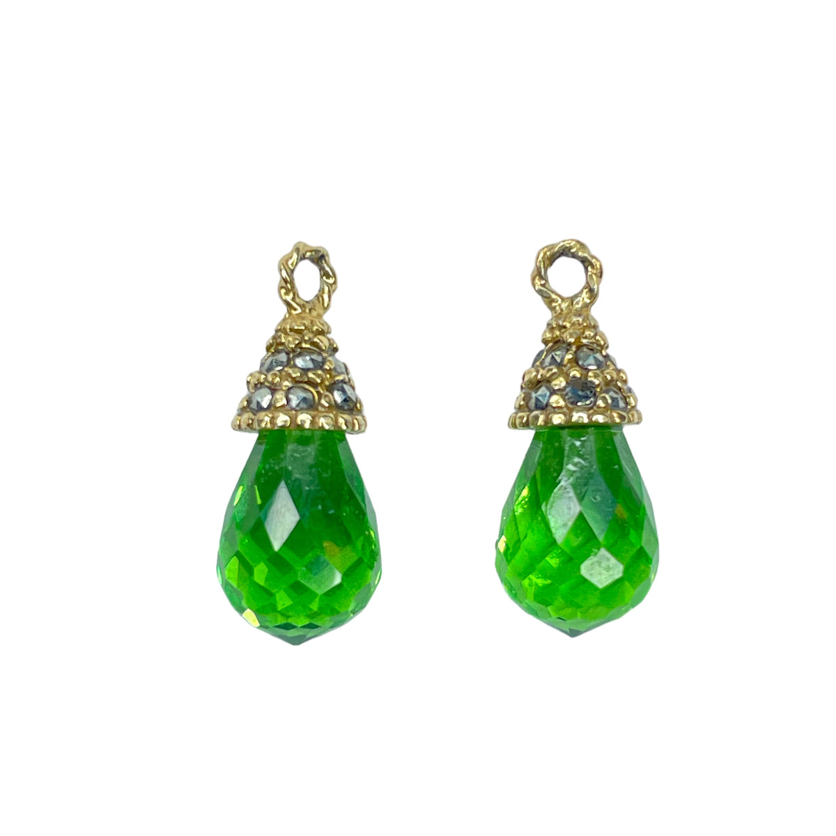 DROP BRIOLETTE GOLD Drops de Joyería Regina Castillo