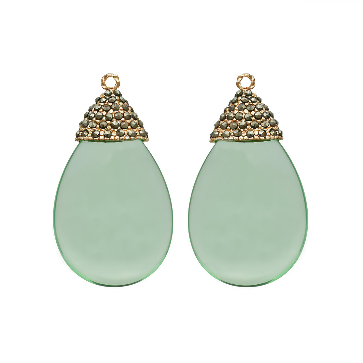 DROP HATTY GOLD Drops de Joyería Regina Castillo