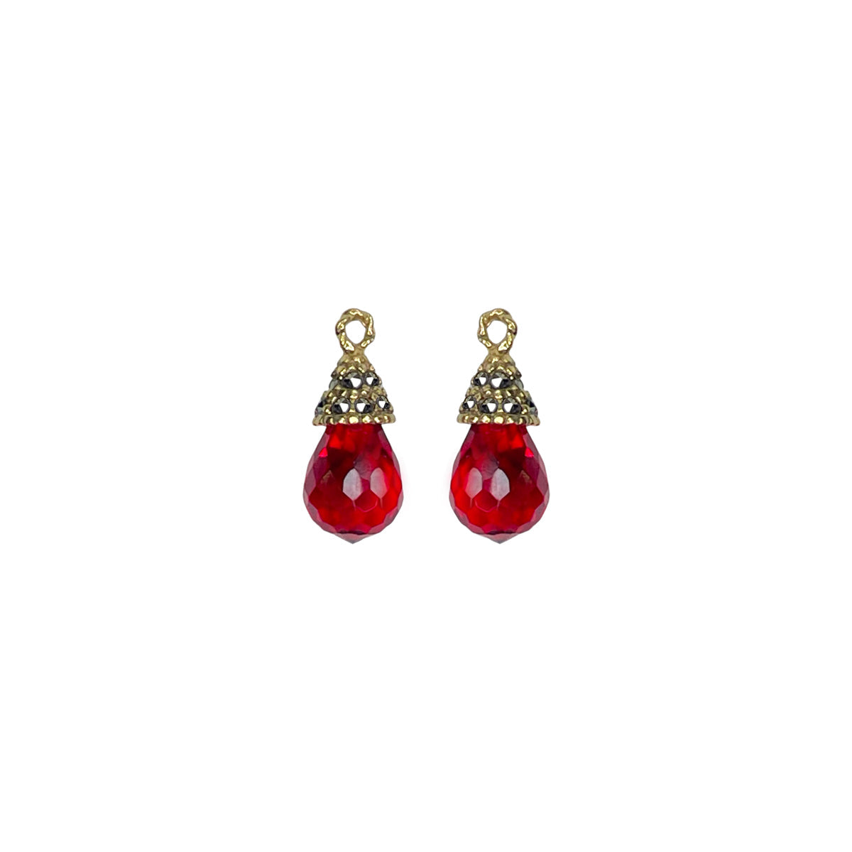 DROP BRIOLETTE GOLD Drops de Joyería Regina Castillo