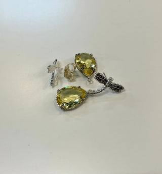 Dragonfly Earring + Drop Classic II Vintage