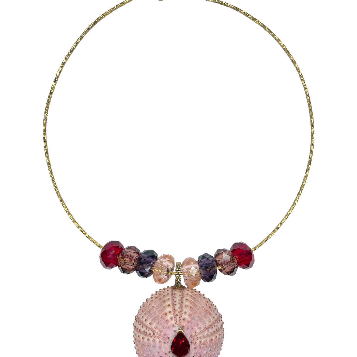 COLLAR RIGIDO GOLD CONCHA Collares de Joyería Regina Castillo