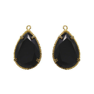 Drop clásico chico con baño de oro Drops de Joyería Regina Castillo