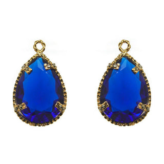 Drop clásico chico con baño de oro Drops de Joyería Regina Castillo