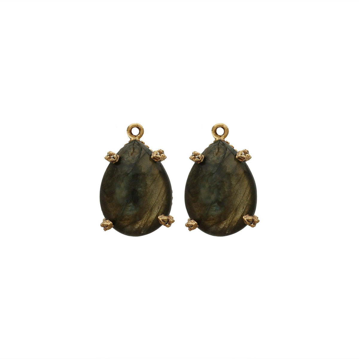 Drop clásico gota labradorita Drops de Joyería Regina Castillo