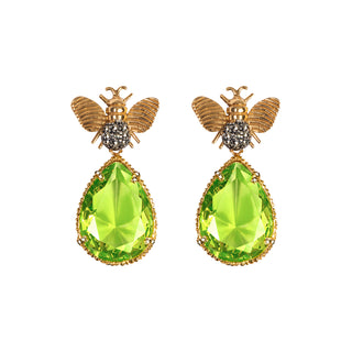 Arete Bee Mix+ Drop Clasico Gold