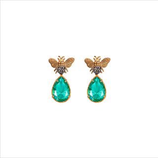 Arete Bee Mix+ Drop Clasico Gold