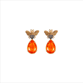 Arete Bee Mix+ Drop Clasico Gold