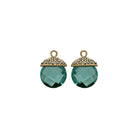 Drop redondo fut gold desmontable Drops de Joyería Regina Castillo