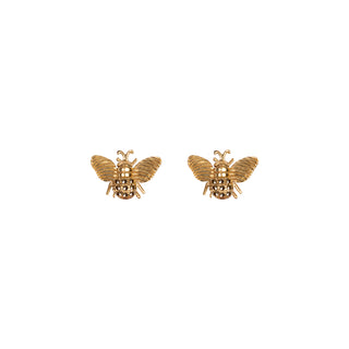 Customizable Golden Bee Earring - Medium