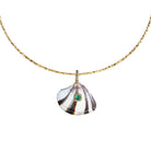 Collar Rígido Litibu Verde Bandera Collares de Joyería Regina Castillo
