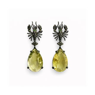 LOBSTER PAV EARRINGS