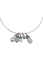 COLLAR RIGIDO PERLAS Collares de Joyería Regina Castillo