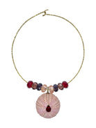 COLLAR RIGIDO GOLD CONCHA Collares de Joyería Regina Castillo
