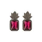 Maguey Clásico con Drop Baguette II Arete + Drop de Joyería Regina Castillo