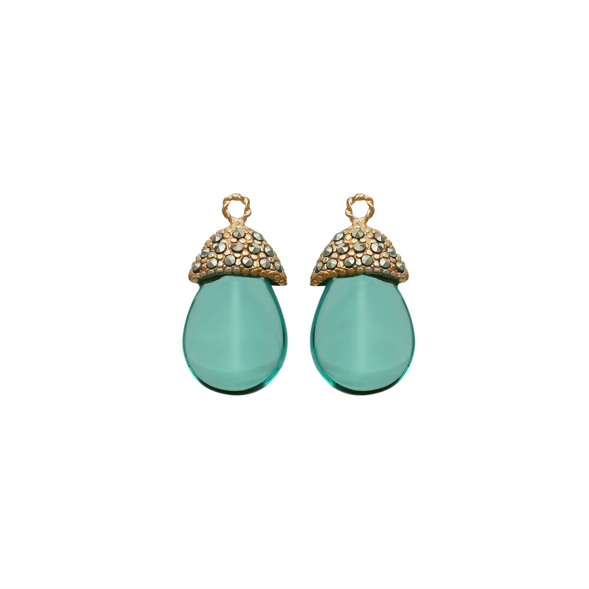 Drop Hatty chico GOLD Drops de Joyería Regina Castillo