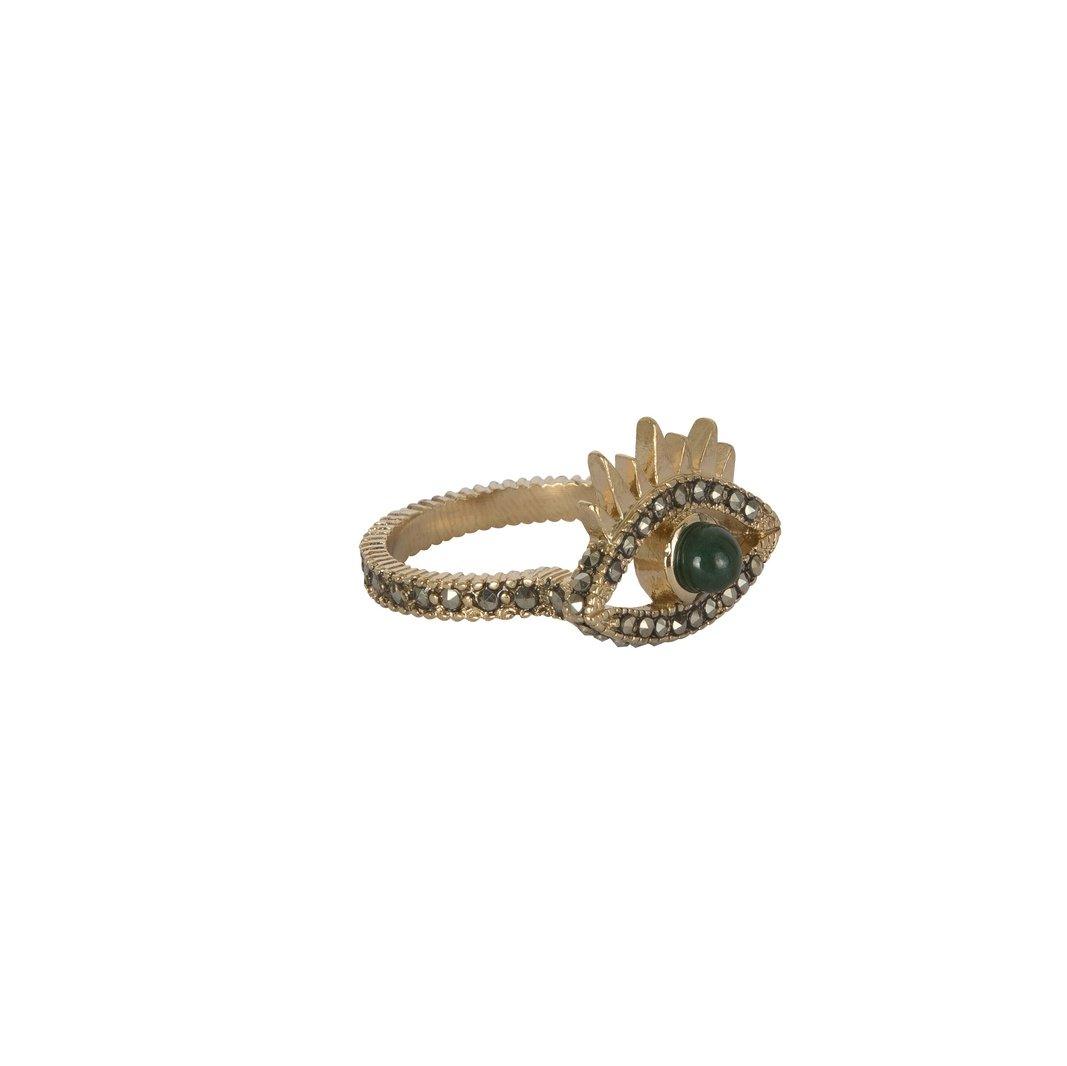 Anillo Ojo Anillos de Joyería de autor Regina Castillo