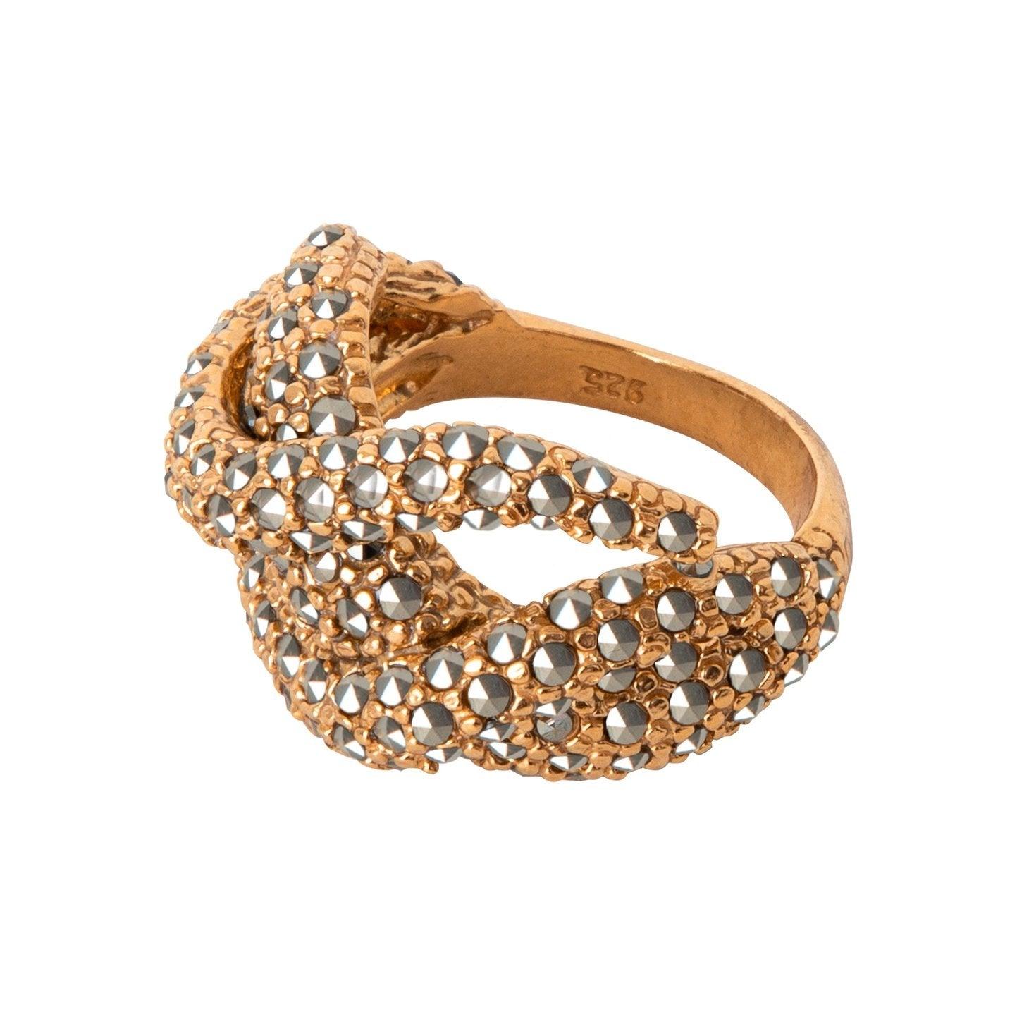 Anillo Tentáculos Gold Anillos de Joyería de autor Regina Castillo