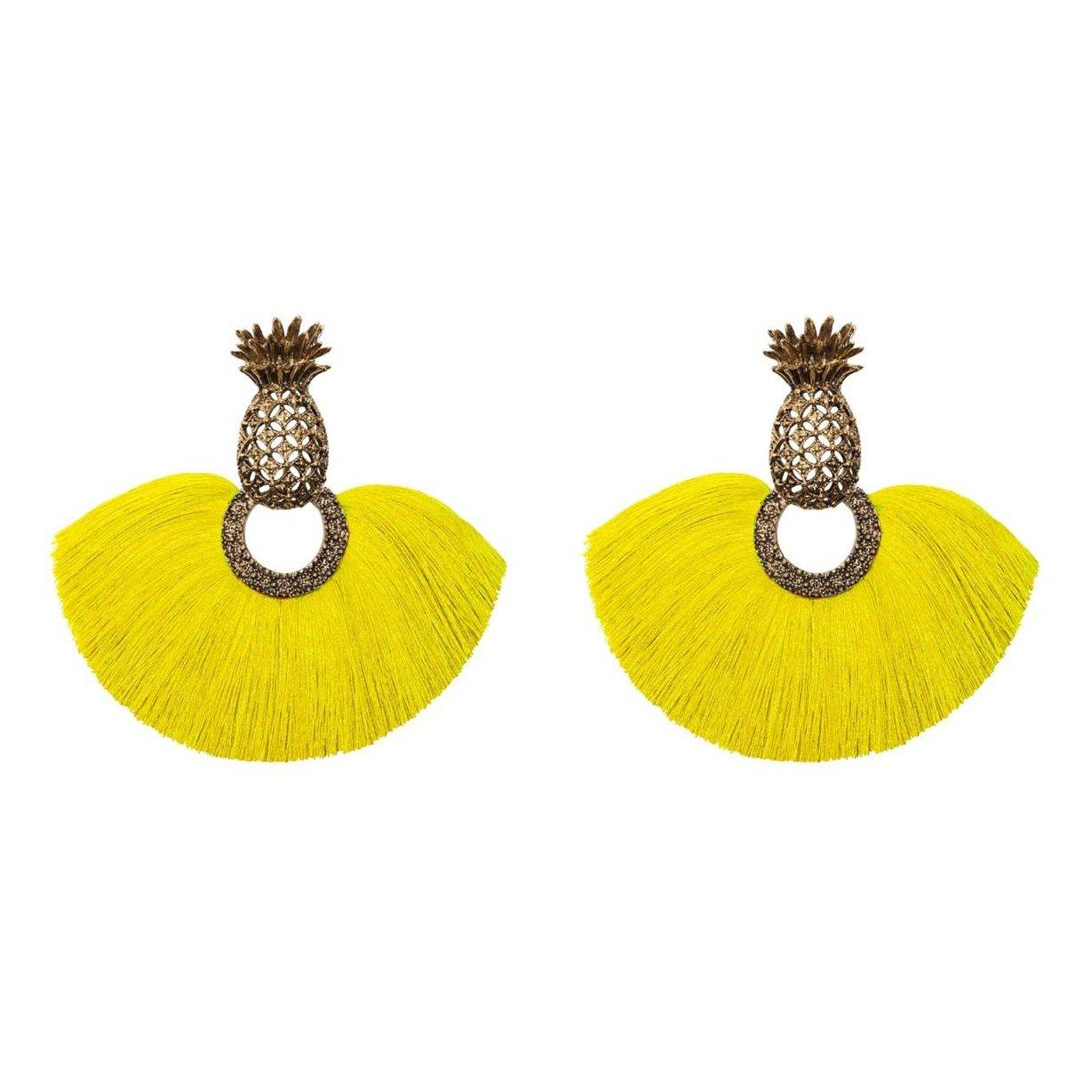 Arete bugs Piña Arete Bugs de Joyería de autor Regina Castillo