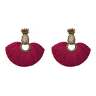 Arete bugs Piña Aretes con Drop (No desmontable) de Joyería Regina Castillo