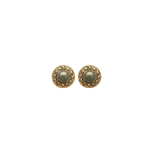 Arete coronita de plata Broqueles de Joyería de autor Regina Castillo