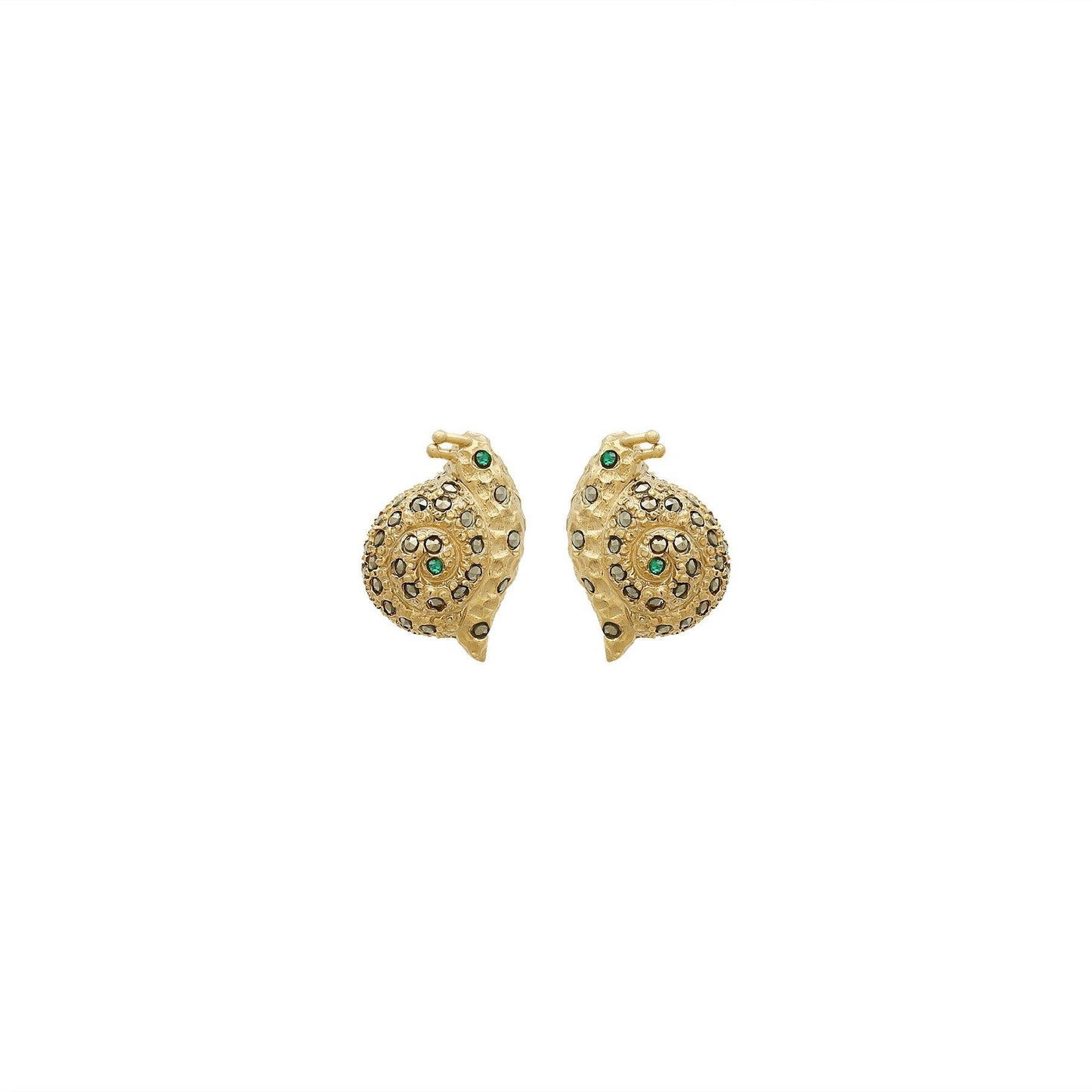 Arete siphon gold Arete Base de Joyería de autor Regina Castillo