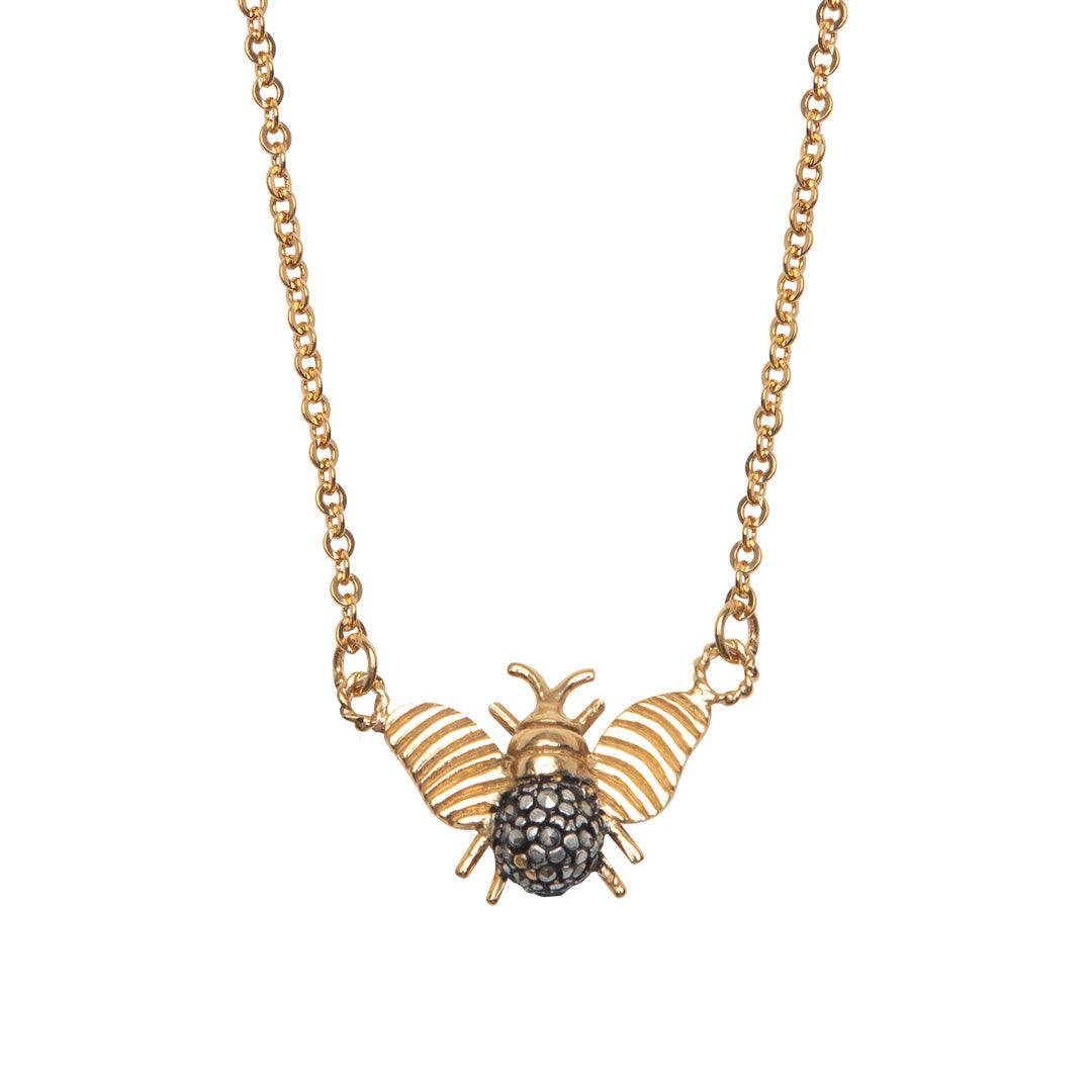 Cadena Abeja II de Plata Cadenas y Collares de Joyería de autor Regina Castillo