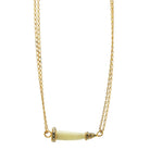 Cadena Doble Fang Gold Collares de Joyería Regina Castillo