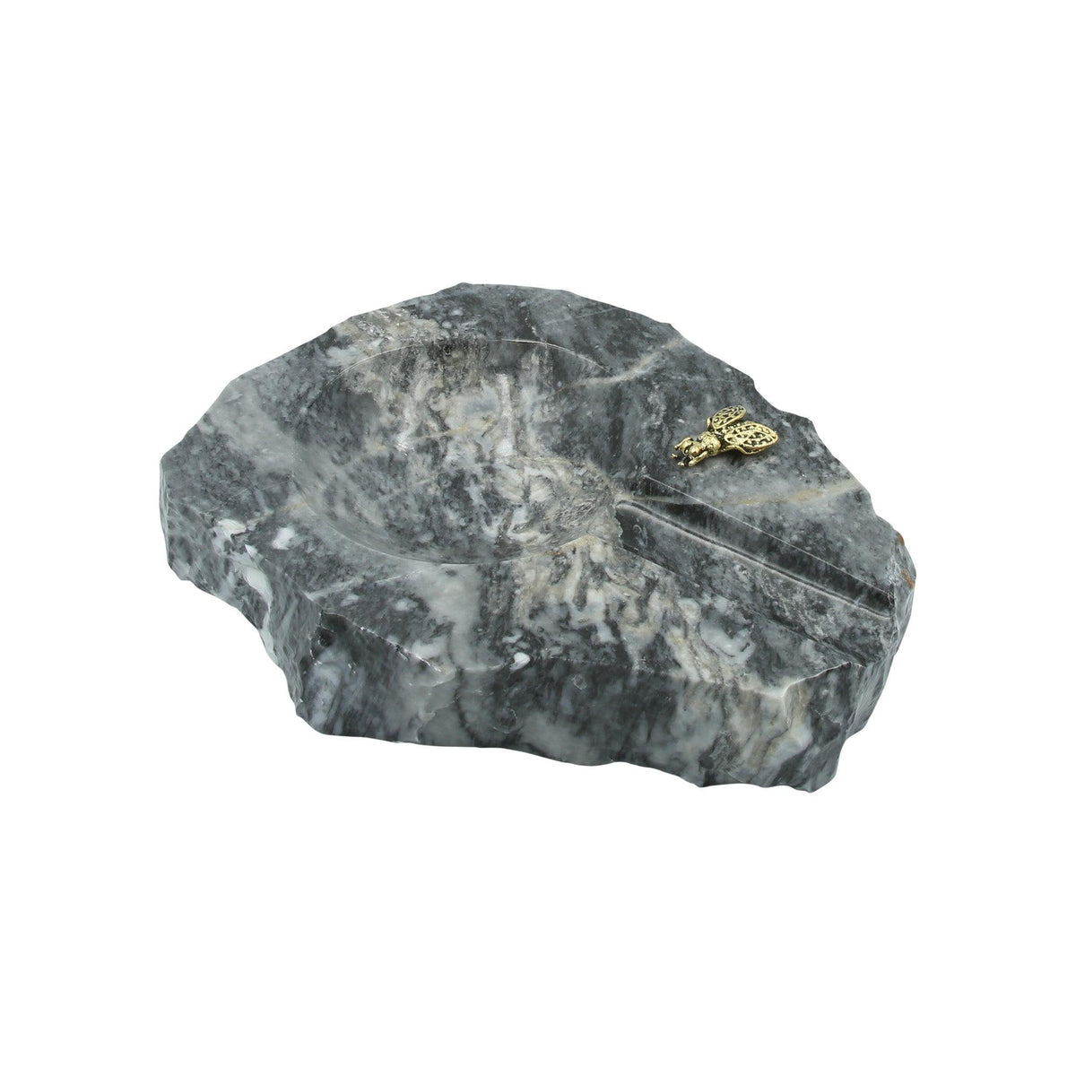 Cenicero de mármol con mosca Home Decor de Joyería Regina Castillo