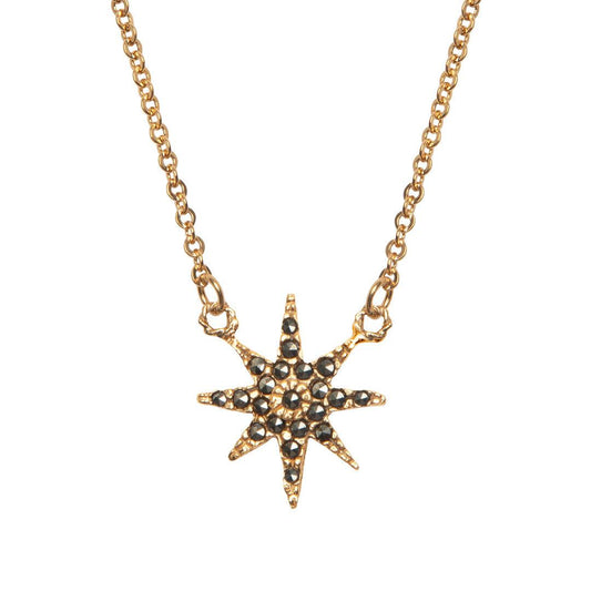 Collar estrella Polaris de plata Cadenas y Collares de Joyería de autor Regina Castillo