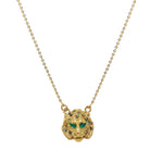 Collar león gold Collares de Joyería Regina Castillo