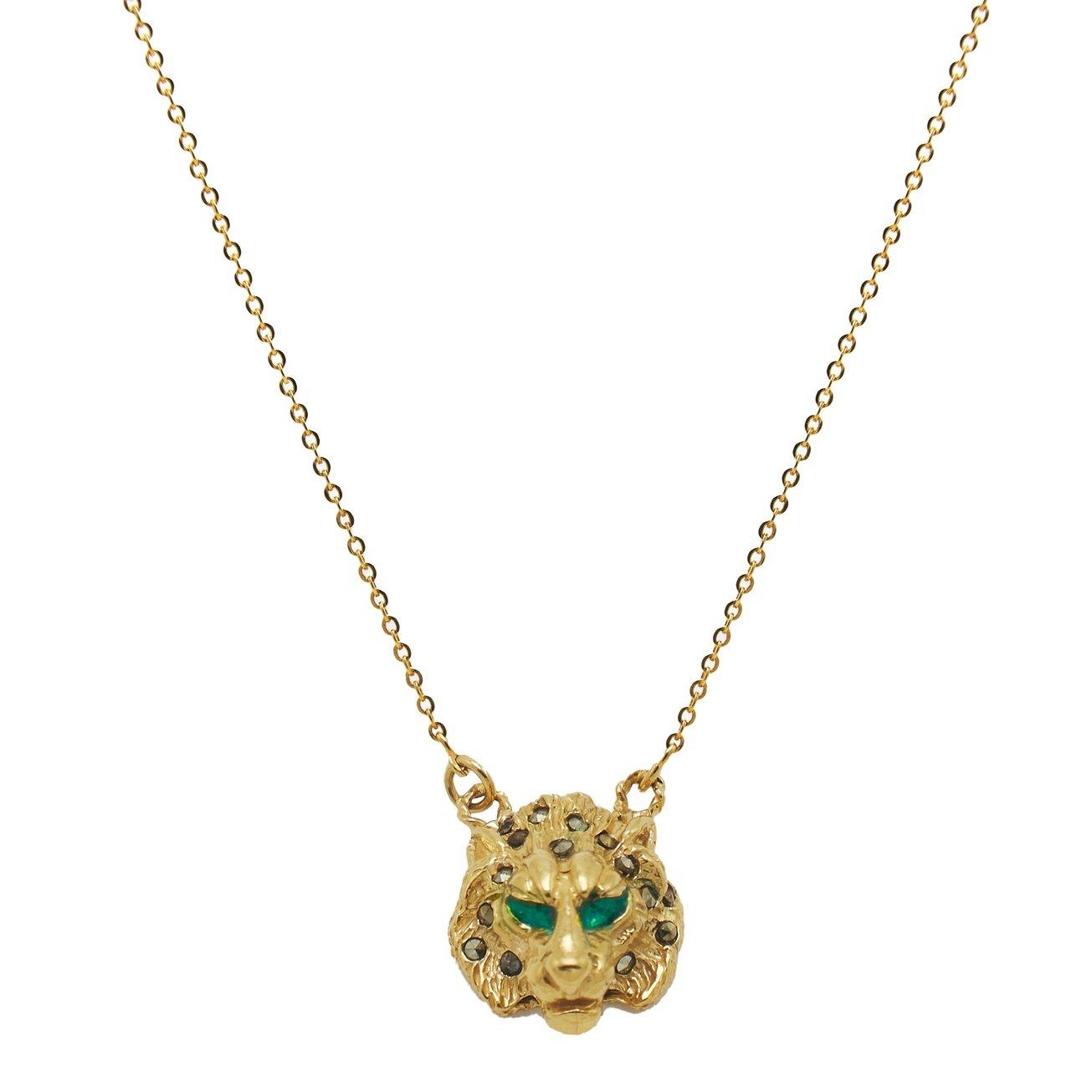 Collar león gold Cadenas y Collares de Joyería de autor Regina Castillo