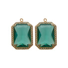 Drop baguette clásico dorado Drops de Joyería Regina Castillo