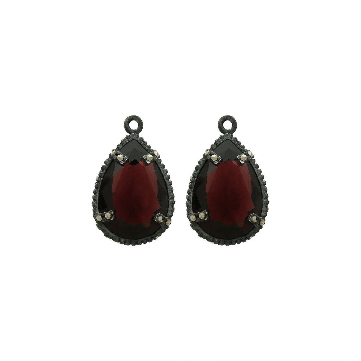 Drop clásico chico con pátina grisácea Drops de Joyería Regina Castillo