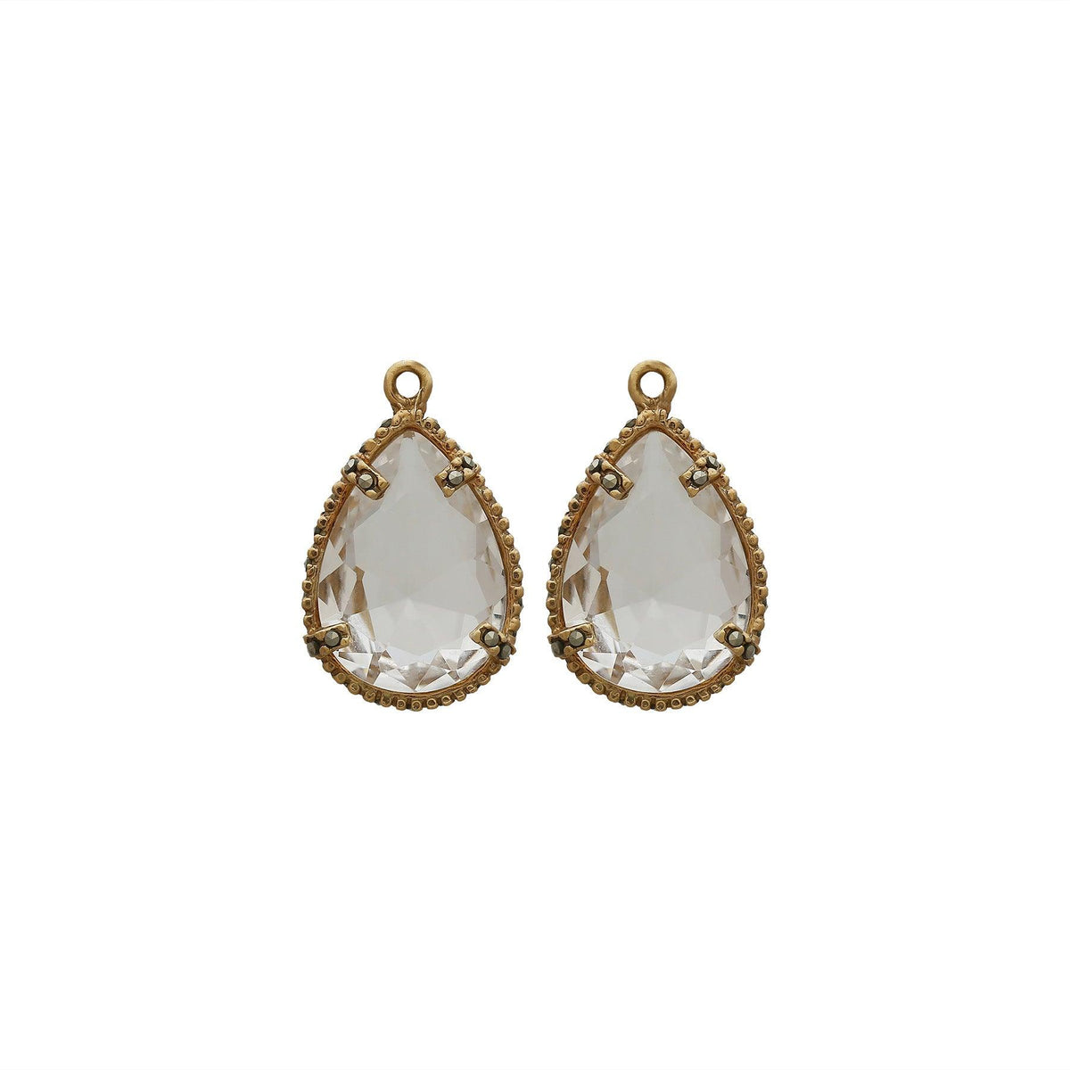 Drop clásico con baño de oro Drops de Joyería Regina Castillo