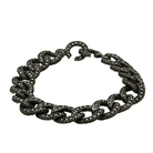 Pulsera Carty de plata con baño de oro Pulseras de Joyería Regina Castillo