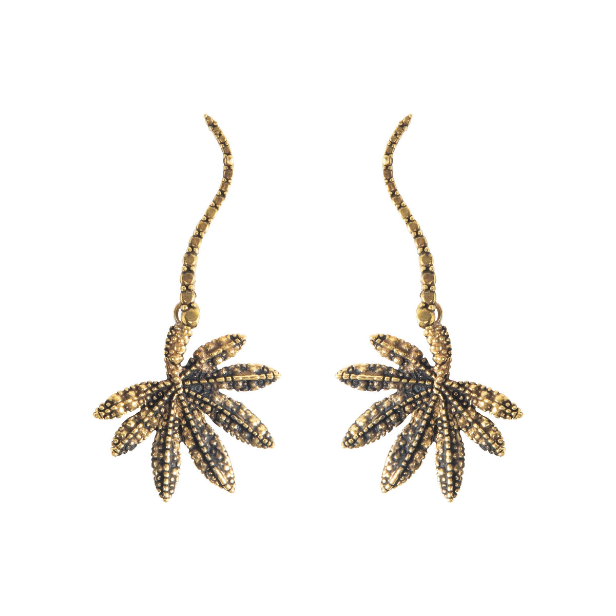 Arete Bugs Majahuitas II Aretes con Drop (No desmontable) de Joyería Regina Castillo