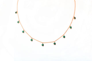 Collar timbalito green Cadenas y Collares de Joyería de autor Regina Castillo