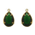 Drop clásico chico con baño de oro Drops de Joyería Regina Castillo