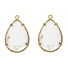 Drop clásico chico con baño de oro Drops de Joyería Regina Castillo